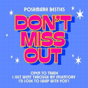 OPEN TO TRADE MAKE AN OFFER